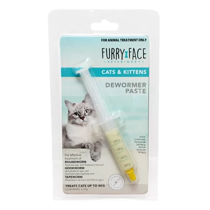 Furry Face Cats Kittens Dewormer Paste 5.12g