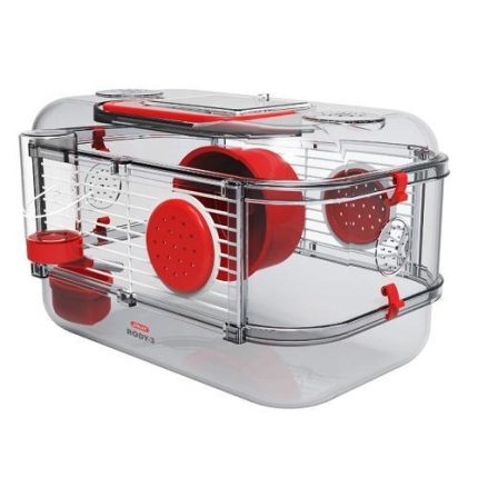 Zolux Rody 3 Small Animal Cage Mini Red