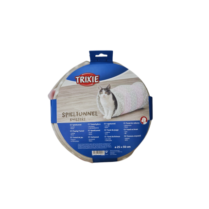 Trixie Fleece Cat Tunnel 25x50cm