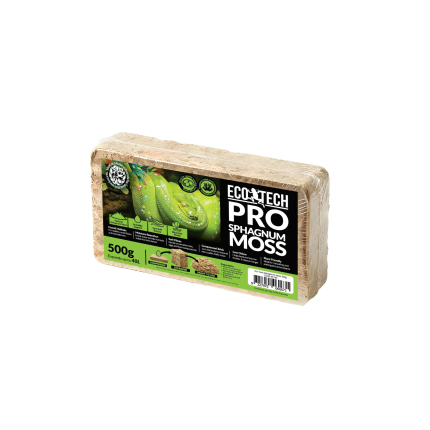 ECO TECH PRO SPHAGNUM MOSS 500G EXPANDS TO 16L
