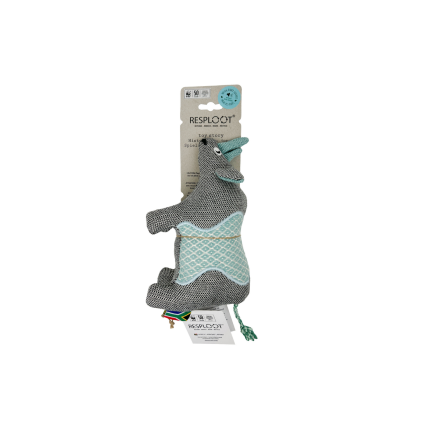 RESPLOOT - Black Rhino Dog Toy