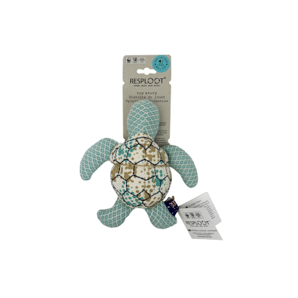 RESPLOOT -Hawksbill Turtle Plush Dog Toy